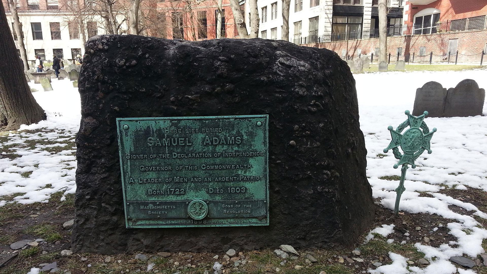 Granary Burying Ground In Boston